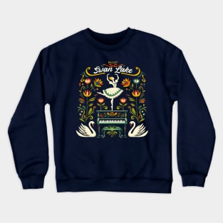 Swan Lake ballet, classic, st petersburg Crewneck Sweatshirt